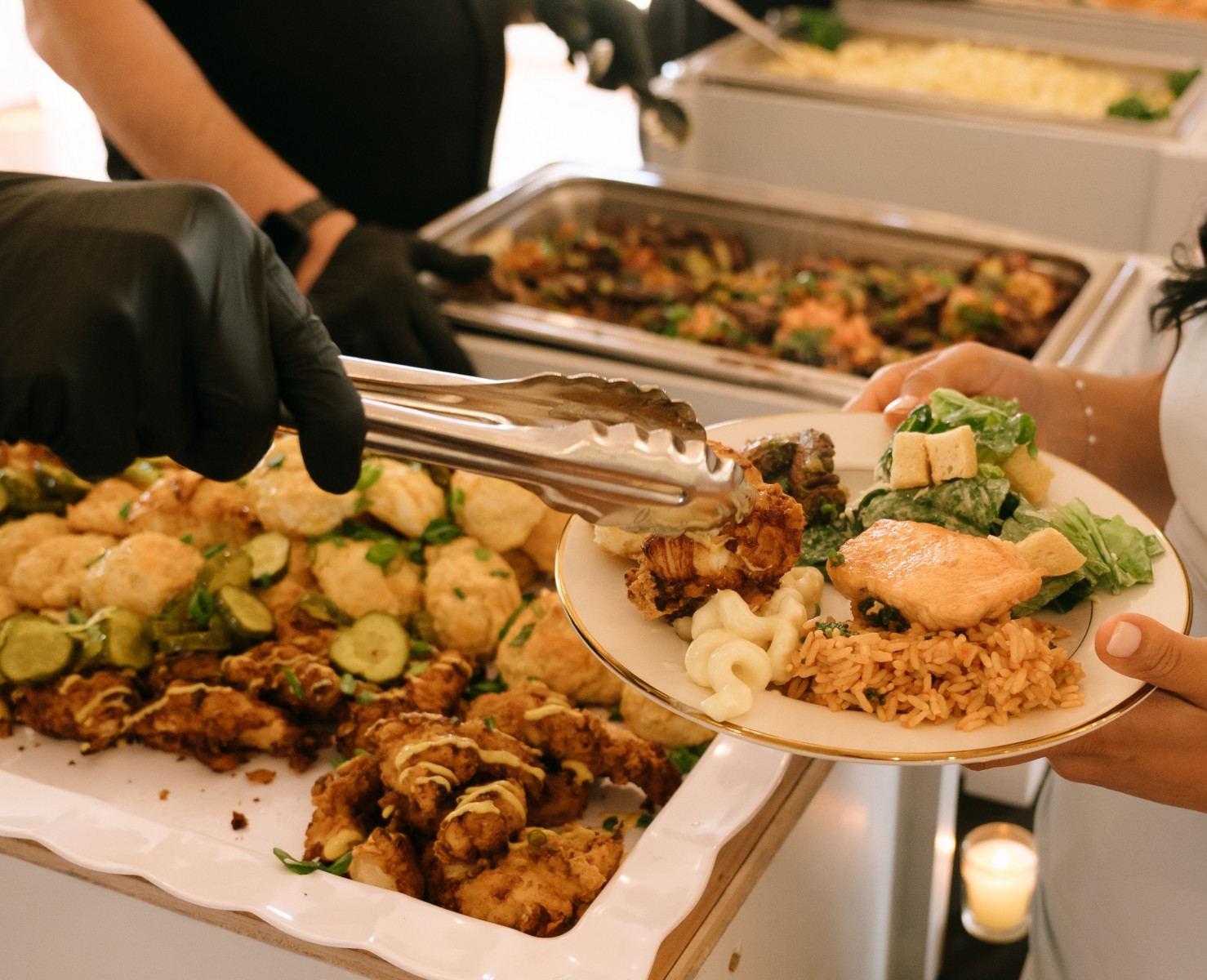Steamers Catering Paired Entrées